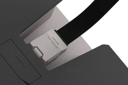 EcoFlow battery cable connected to LFP Battery port with secure locking design