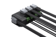 EcoFlow Power Dock fully connected with five LFP batteries via plug-and-play ports
