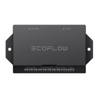 Top-down view of EcoFlow Power Link for RV, campervan, and marine battery systems