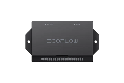 Top-down view of EcoFlow Power Link for RV, campervan, and marine battery systems