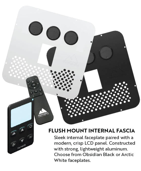 Nomadic Cooling X2 Air Conditioner Fluch mount Faceplate
