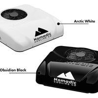 Nomadic X3 Helix white shroud top and black shroud top
