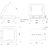 NomadicArk 450 x 400 hatch specs and dimensions 