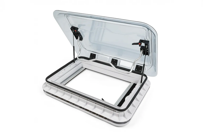 NomadicArk 700 x 500 Van and RV Skylight Roof Hatch with Blind and Bug Screen