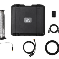 Black Velit portable gas heater included contents