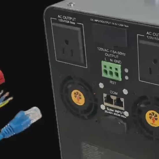 COmvolte power station diy wiring 