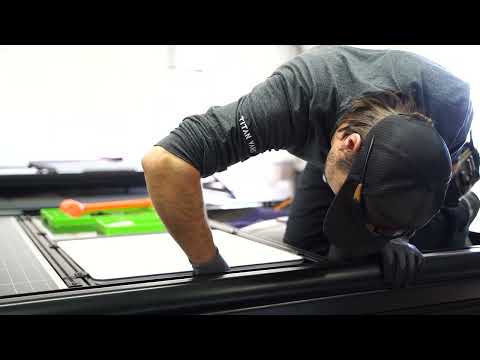 Video of installing a flat high performance starlink panel on roof rack with orion brackets