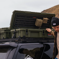 95L Roam Rugged Case on rack