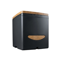 black s1 compocloset dry flush toilet