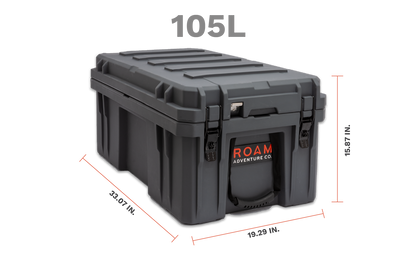 Roam 105L Case dimensions