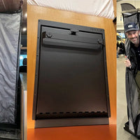 Tetravan Folding Shower 2.1 with magnetic curtain for camper vans