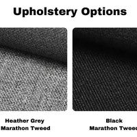 upholstered options for go code - grey or black