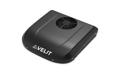 Black Velit 3000R DC-Powered Roof AC for Camper Vans and RVs