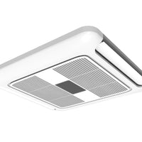 Interior View of Velit 3000R Air Distribution Panel Installed Inside Van