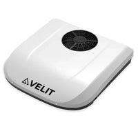 White Velit 3000R Rooftop Air Conditioner – 48V DC RV AC Unit

