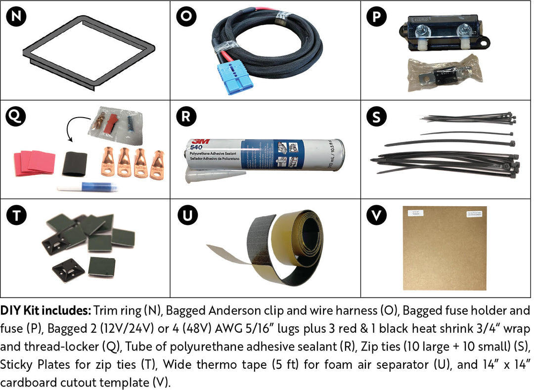 Nomadic X3 DIY install kit