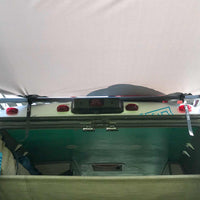 The hook and loop version of dragonfly rear awning tarp