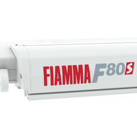 White Fiamma F80s Awning