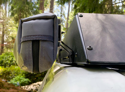 ARB Bracket for Stealth + Rack and F45s Fiamma Awning on real van