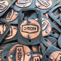 Orion bottle opener hand forged