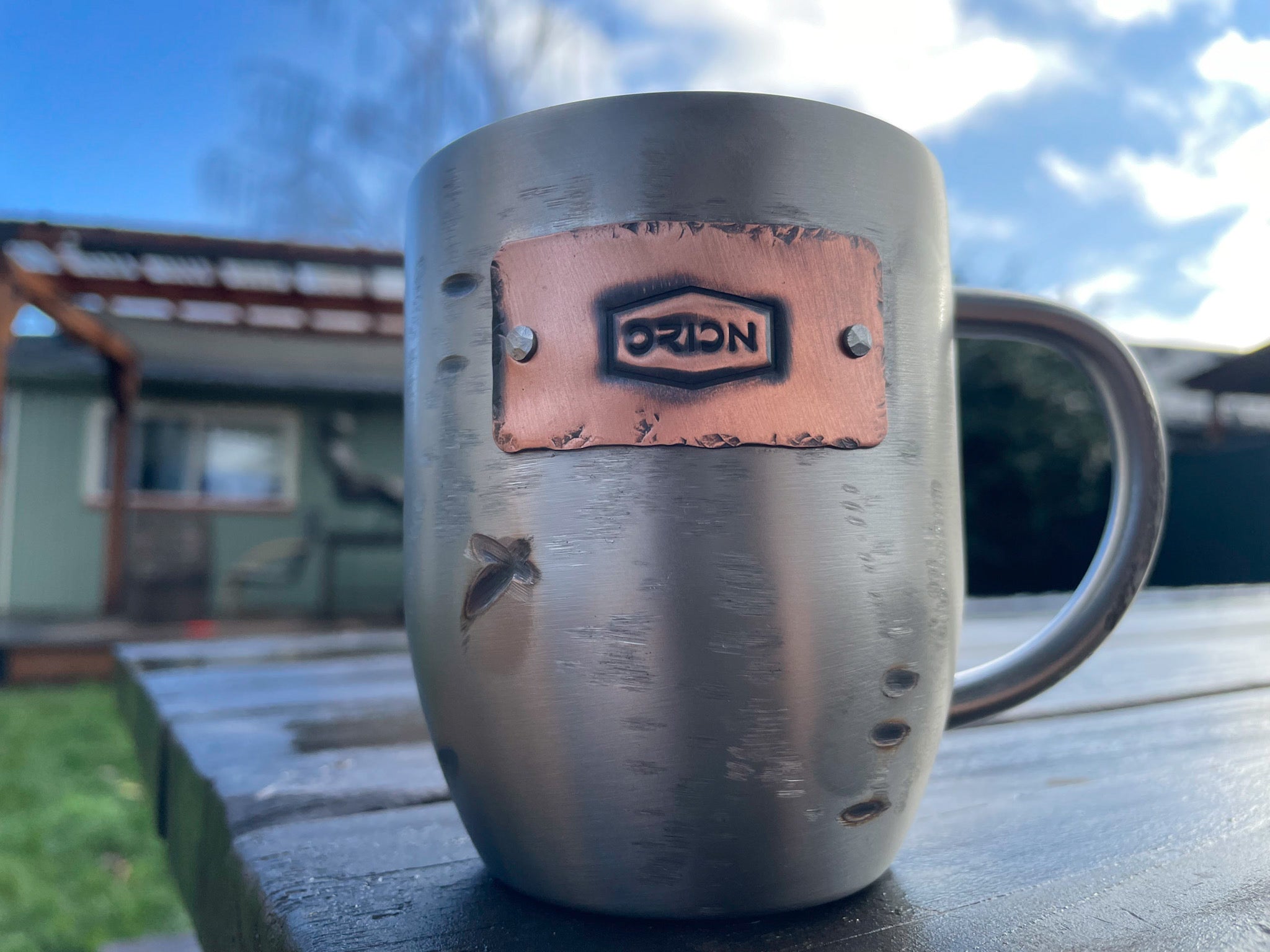 Orion Van Gear Steel Mug