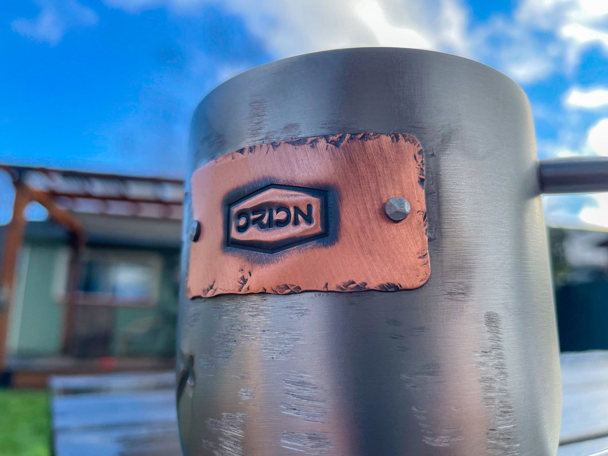 Orion Van Gear Steel Mug