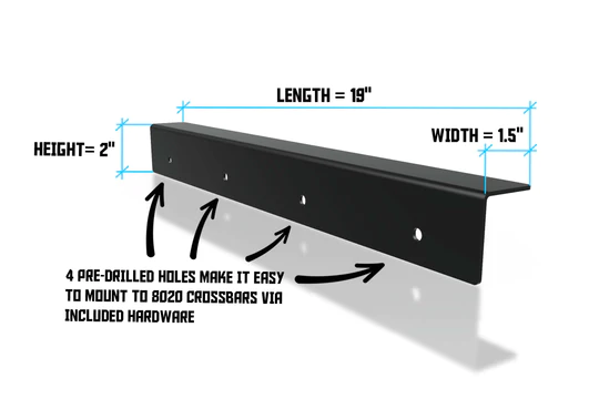 Orion Van Gear DIY Roof Rack for 8020 racks