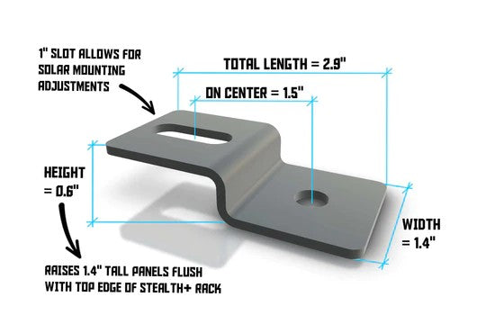 Orion Van Gear Solar Brackets