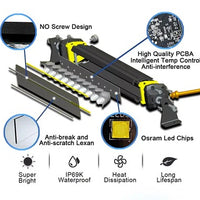 Slim Series Van Light Bar Features