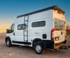 Winnebago Solis Pocket with Orion van gear soli Stealth+ roof rack