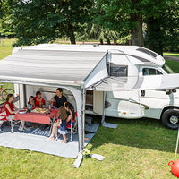 Fiamma Privacy Room Ultra Light Drone Shot